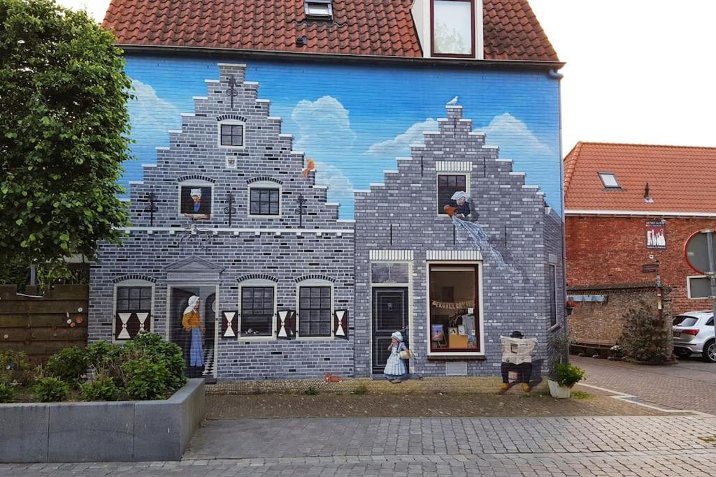 Welkom In Dekreek V59, Dem Freundlichen Ferienhaus Bruinisse Exteriör bild